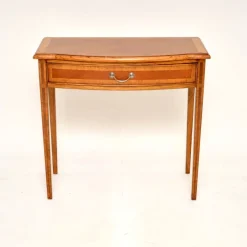 Pamono Inlaid Walnut Console or Side Table, 1950s Outlet