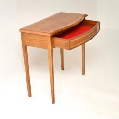 Pamono Inlaid Walnut Console or Side Table, 1950s Outlet