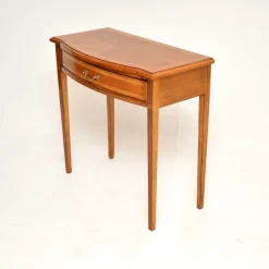 Pamono Inlaid Walnut Console or Side Table, 1950s Outlet