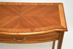 Pamono Inlaid Walnut Console or Side Table, 1950s Outlet