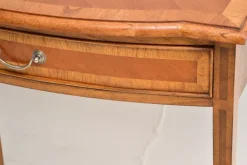 Pamono Inlaid Walnut Console or Side Table, 1950s Outlet