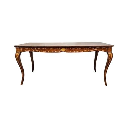 Pamono Inlaid Wooden Table, 1950s