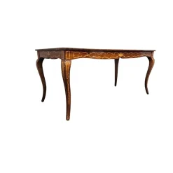 Pamono Inlaid Wooden Table, 1950s