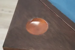 Pamono Inlay Walnut Game Table, 1940s Hot