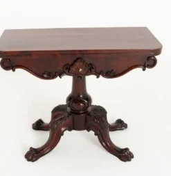 Pamono Irish Card Table in Mahogany, 1860s