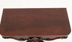 Pamono Irish Card Table in Mahogany, 1860s