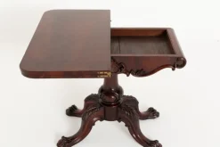 Pamono Irish Card Table in Mahogany, 1860s