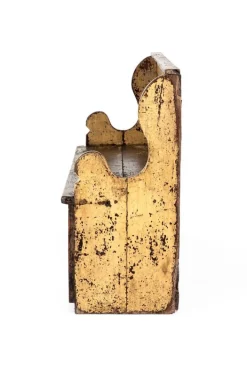 Pamono Irish Primitive Painted Pine Settle