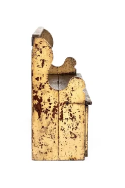 Pamono Irish Primitive Painted Pine Settle