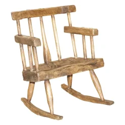 Pamono Irish Rocking Armchair in Timber, 1820s