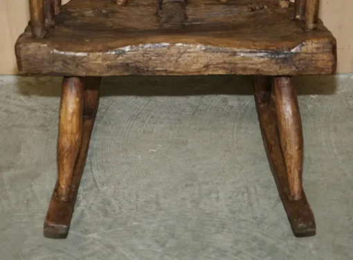 Pamono Irish Rocking Armchair in Timber, 1820s