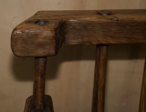 Pamono Irish Rocking Armchair in Timber, 1820s