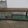 Pamono Iron and Fir Countertop Counter, 1950s Outlet