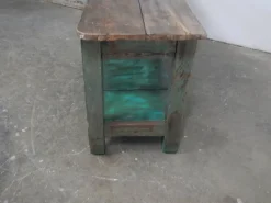 Pamono Iron and Fir Countertop Counter, 1950s Outlet