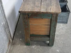 Pamono Iron and Fir Countertop Counter, 1950s Outlet