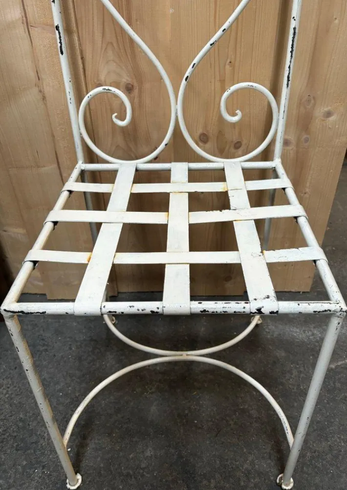 Pamono Iron and Glass Garden Set, Set of 7