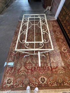 Pamono Iron and Glass Garden Set, Set of 7