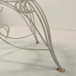 Pamono Iron and Glass Garden Table, 1960s Hot