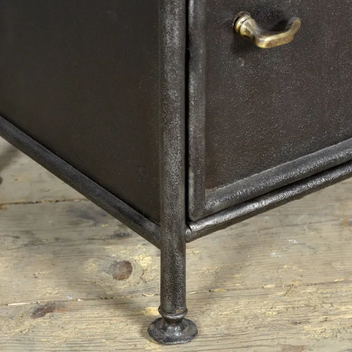 Pamono Iron Bedside Table, 1910s Sale