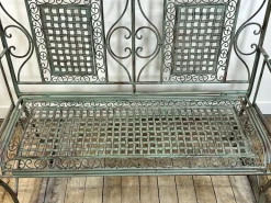 Pamono Iron Foldable Garden Bench, 1970s Online