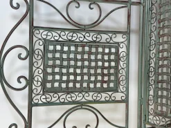 Pamono Iron Foldable Garden Bench, 1970s Online