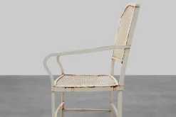 Pamono Iron Garden Chairs by Gustave Serrurier-Bovy for Serrurier et Cie, 1903, Set of 4