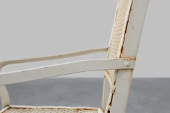 Pamono Iron Garden Chairs by Gustave Serrurier-Bovy for Serrurier et Cie, 1903, Set of 4