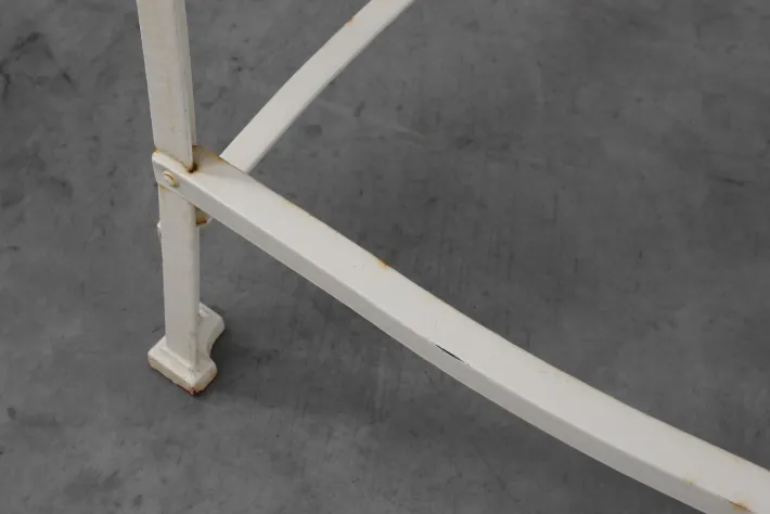 Pamono Iron Garden Chairs by Gustave Serrurier-Bovy for Serrurier et Cie, 1903, Set of 4