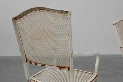Pamono Iron Garden Chairs by Gustave Serrurier-Bovy for Serrurier et Cie, 1903, Set of 4