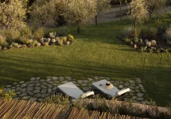 Pamono Iron Sun Lounger with Outdoor Fabric Cushions by Il Bronzetto Clearance