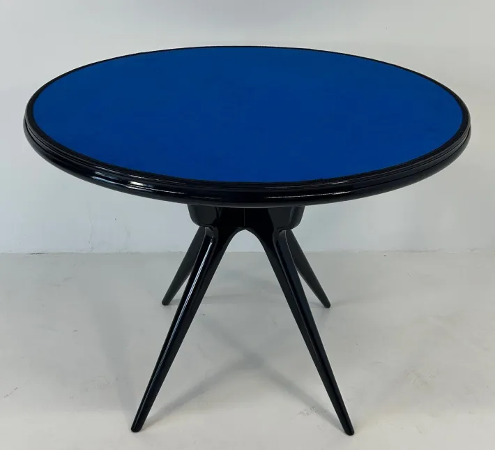 Pamono Italian Art Deco Cards and Chess Play Table, 1950s Outlet