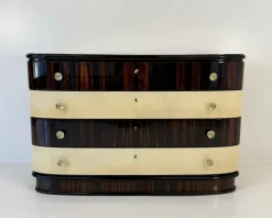 Pamono Italian Art Deco Dresser with Brass Handles, 1940s Online