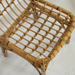 Pamono Italian Bamboo Chairs in the style of Albini, 1960s, Set of 4 Sale