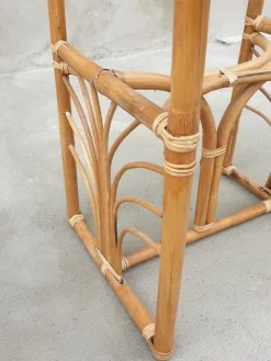 Pamono Italian Bamboo Chairs, 1960s, Set of 3 Hot