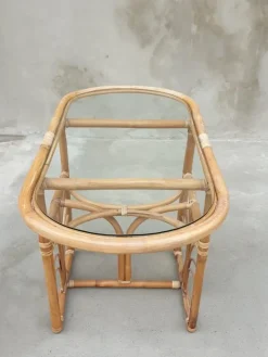 Pamono Italian Bamboo Chairs, 1960s, Set of 3 Hot