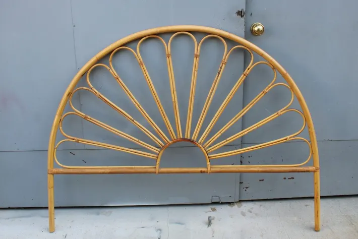 Pamono Italian Bamboo Headboard, 1950 Hot