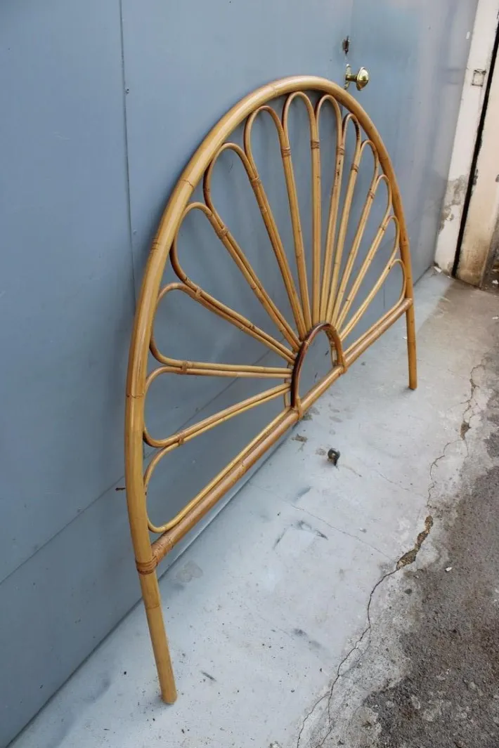 Pamono Italian Bamboo Headboard, 1950 Hot