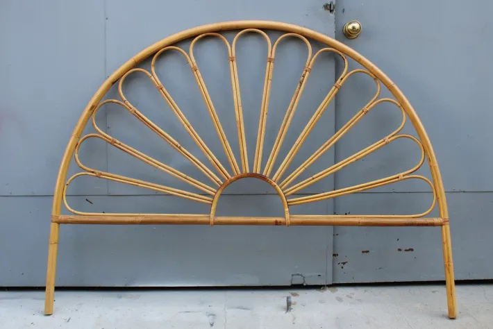 Pamono Italian Bamboo Headboard, 1950 Hot