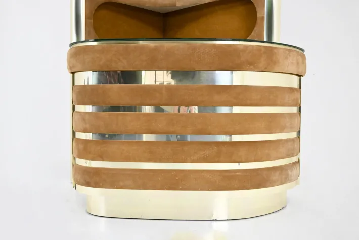 Pamono Italian Bar with Stools, 1970s, Set of 4 Online