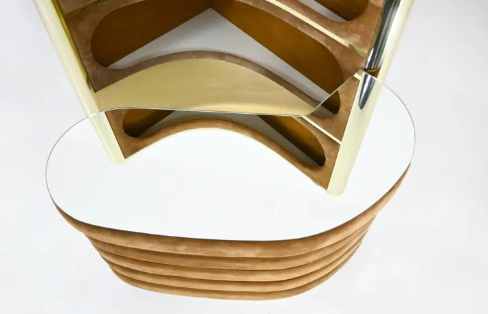 Pamono Italian Bar with Stools, 1970s, Set of 4 Online