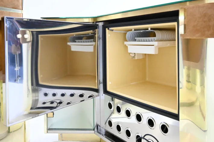 Pamono Italian Bar with Stools, 1970s, Set of 4 Online