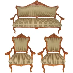 Pamono Italian Baroque Salon Suite, 1760s, Set of 3 Clearance