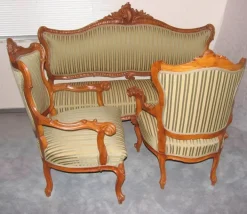 Pamono Italian Baroque Salon Suite, 1760s, Set of 3 Clearance