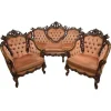 Pamono Italian Baroque Sofa and Armchairs, 1970s, Set of 3 Clearance