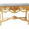 Pamono Italian Baroque Style Gilt Console Table Clearance