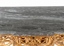Pamono Italian Baroque Style Gilt Console Table Clearance