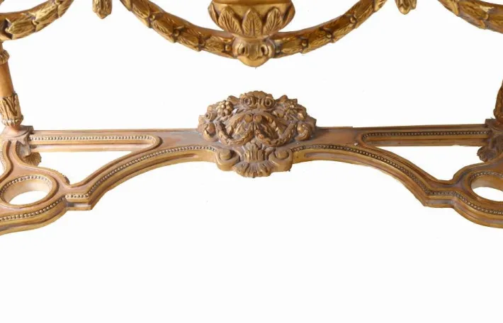 Pamono Italian Baroque Style Gilt Console Table Clearance