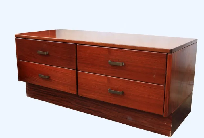 Pamono Italian Bed and Nightstands, 1960s, Set of 3 Sale