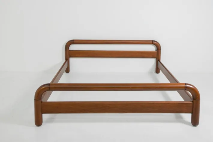 Pamono Italian Bed by Luciano De Gennaro for Brivio, 1977 Sale