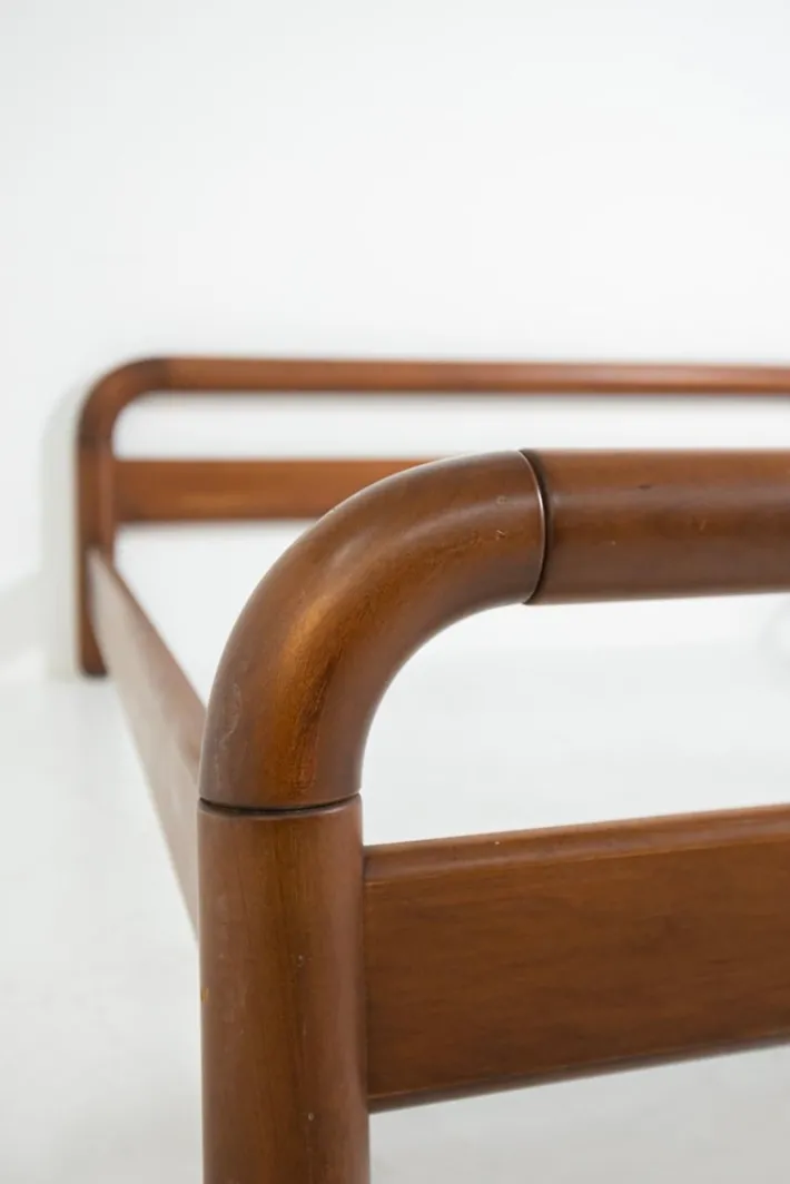 Pamono Italian Bed by Luciano De Gennaro for Brivio, 1977 Sale